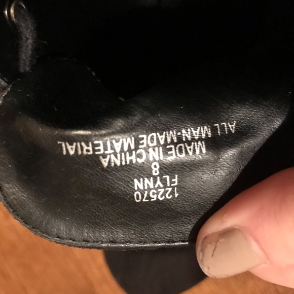 black suede wedges - Picture 4 of 4